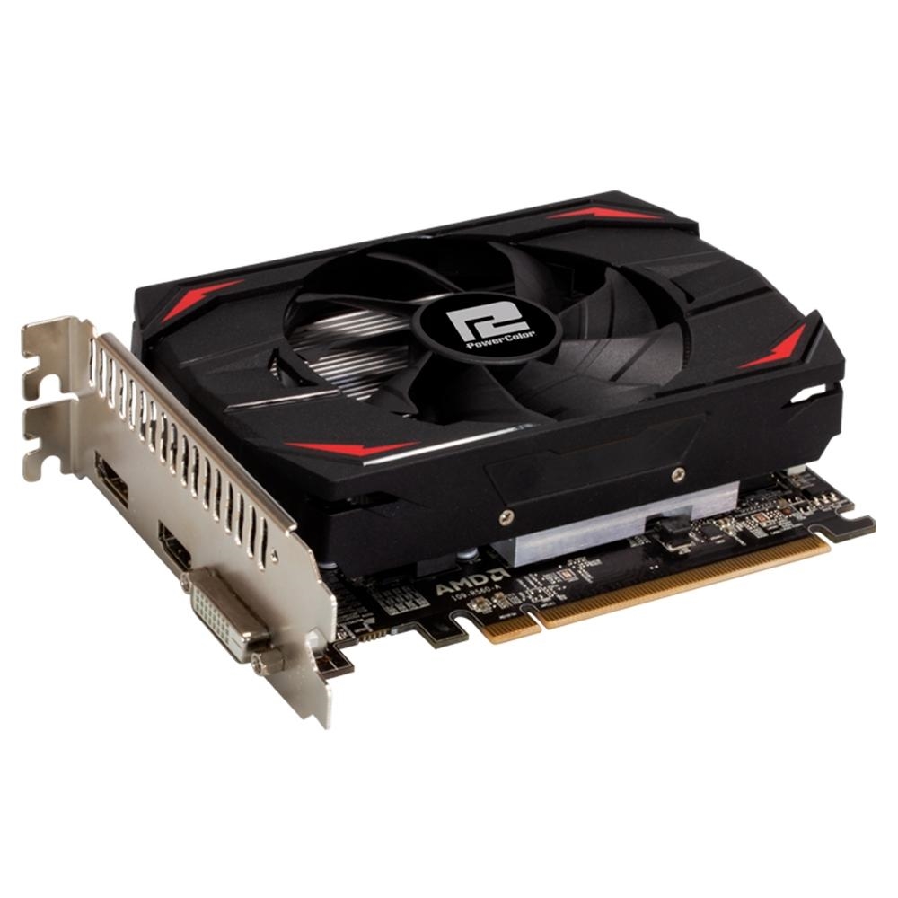 Placa de vídeo Radeon RX 550 4GB GDDR5 128bits Power Color AXRX 550 ...