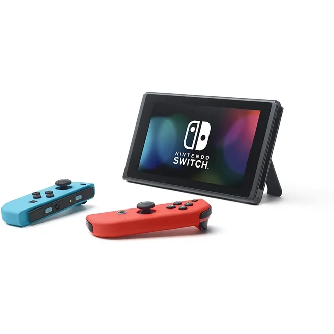 ニンテンドー　スイッチ Nintendo Switch 32GB 1x Joy-Con Neon Azul/Vermelho - Nintendo