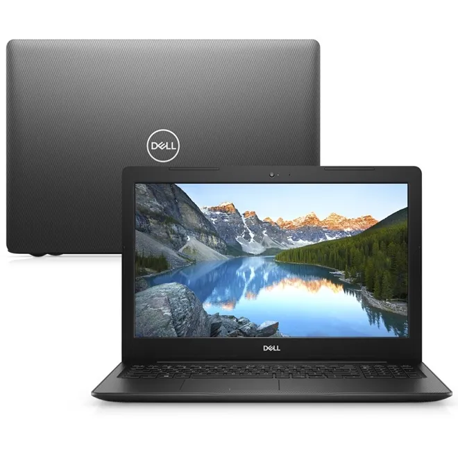 Notebook Dell Inspiron 3584 15.6'' HD i3-8130U 1TB 4GB Linux Preto