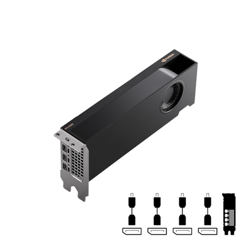 Placa de Vídeo PNY Nvidia Quadro RTX A2000 6GB GDDR6 192 BIT VCNRTXA2000PB